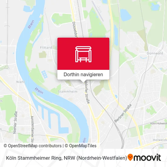 Köln Stammheimer Ring Karte