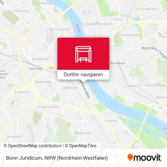 Bonn Juridicum Karte