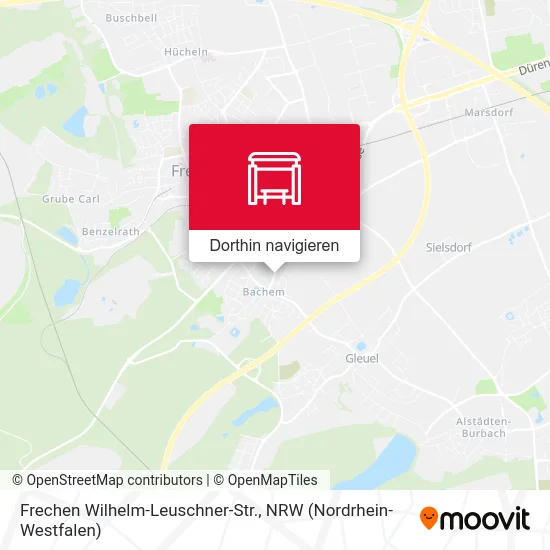 Frechen Wilhelm-Leuschner-Str. Karte