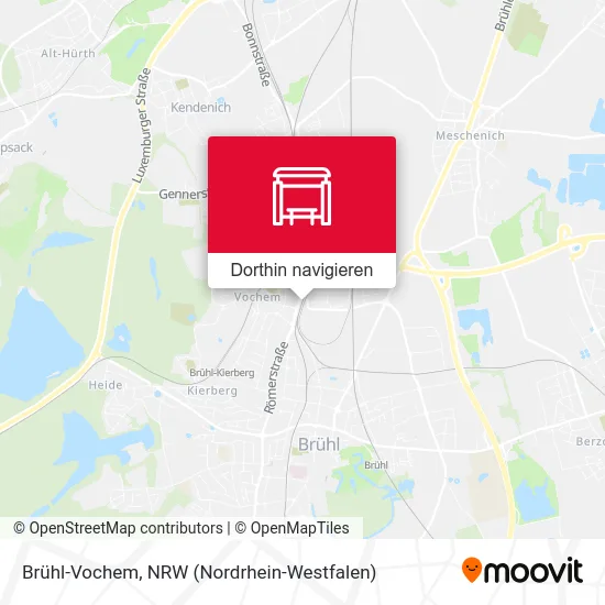 Brühl-Vochem Karte