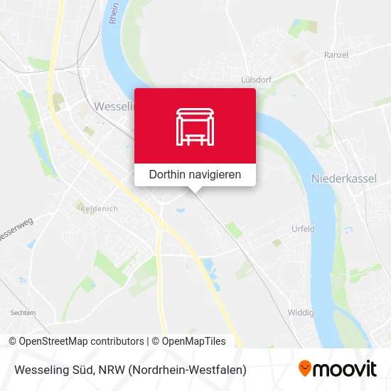 Wesseling Süd Karte