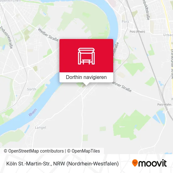 Köln St.-Martin-Str. Karte