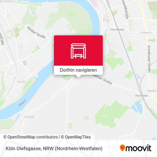 Köln Olefsgasse Karte