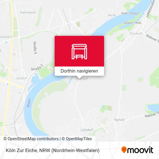 Köln Zur Eiche Karte