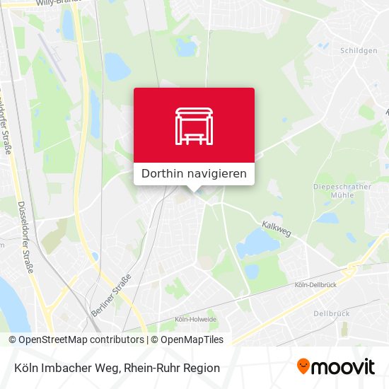 Köln Imbacher Weg Karte