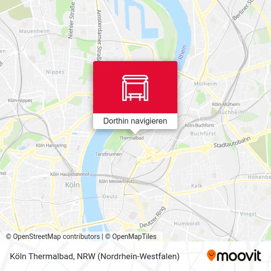 Köln Thermalbad Karte