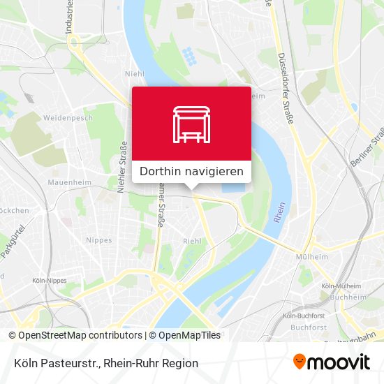 Köln Pasteurstr. Karte