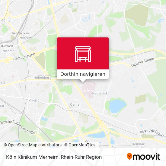 Köln Klinikum Merheim Karte