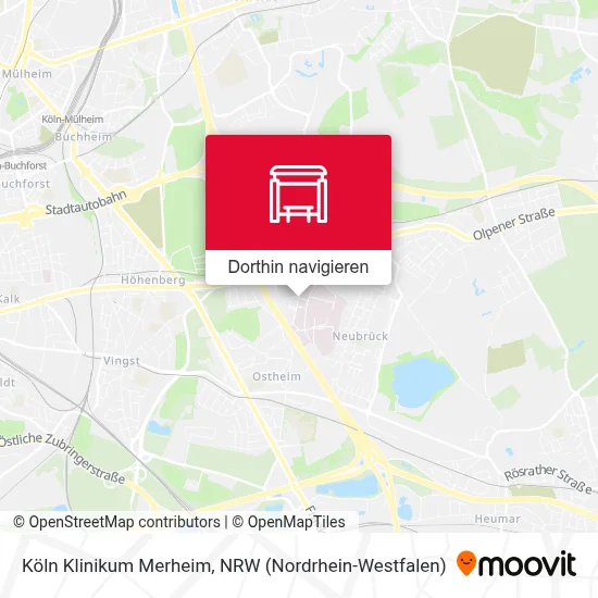 Köln Klinikum Merheim Karte