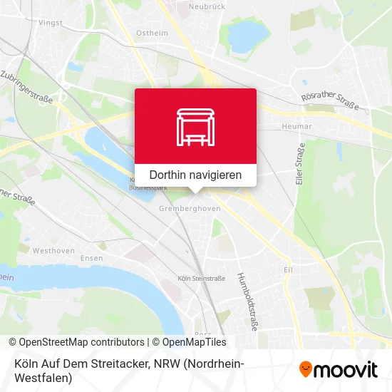 Köln Auf Dem Streitacker Karte
