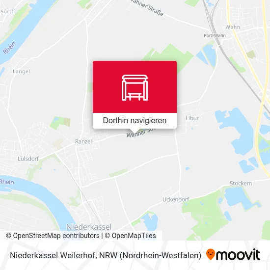 Niederkassel Weilerhof Karte