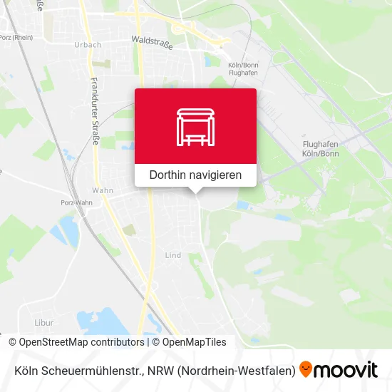 Köln Scheuermühlenstr. Karte