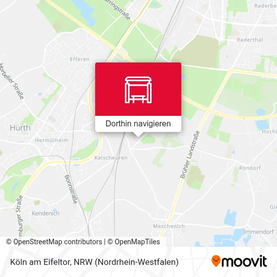 Köln am Eifeltor Karte