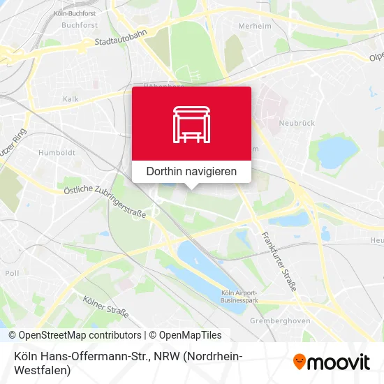 Köln Hans-Offermann-Str. Karte