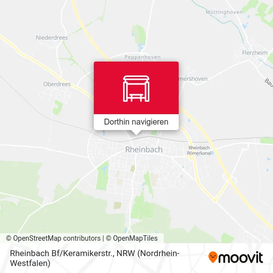 Rheinbach Bf/Keramikerstr. Karte
