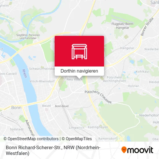 Bonn Richard-Scherer-Str. Karte