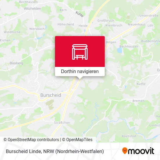 Burscheid Linde Karte