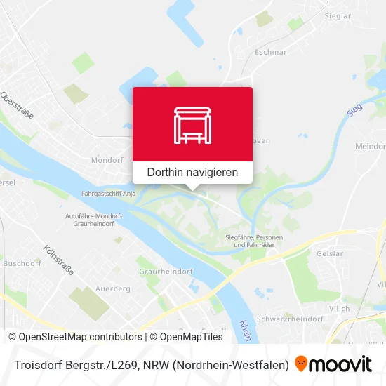 Troisdorf Bergstr./L269 Karte