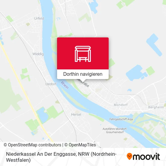 Niederkassel An Der Enggasse Karte