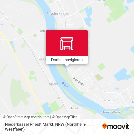 Niederkassel Rheidt Markt Karte