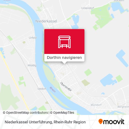 Niederkassel Unterführung Karte