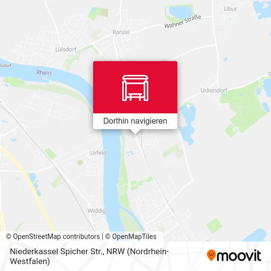 Niederkassel Spicher Str. Karte