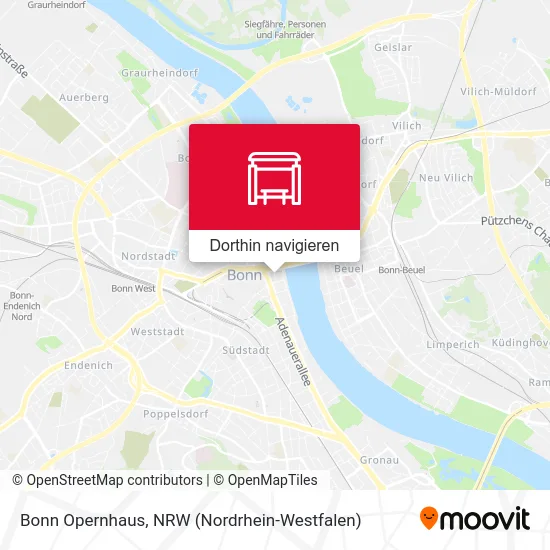 Bonn Opernhaus Karte