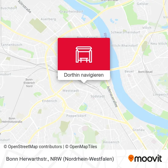 Bonn Herwarthstr. Karte