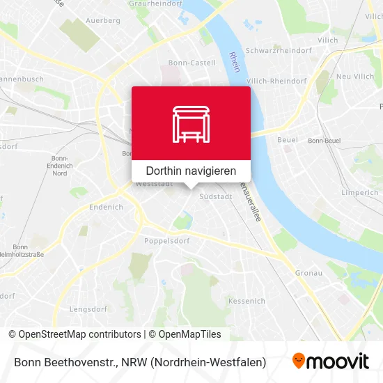 Bonn Beethovenstr. Karte