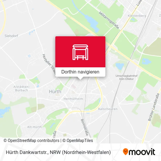 Hürth Dankwartstr. Karte