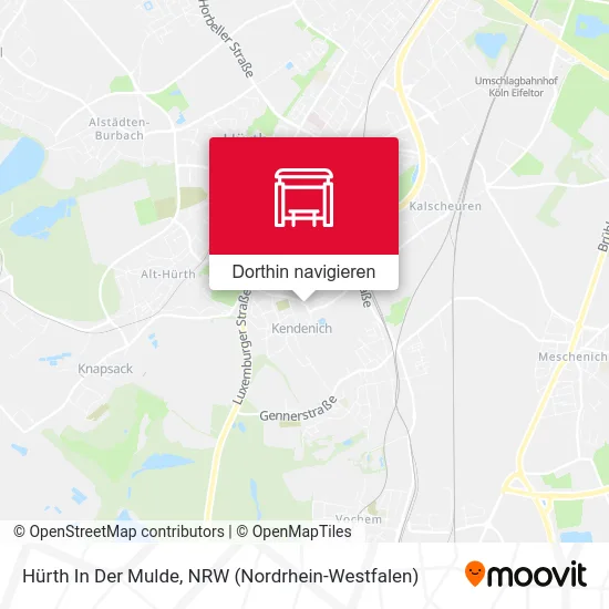 Hürth In Der Mulde Karte