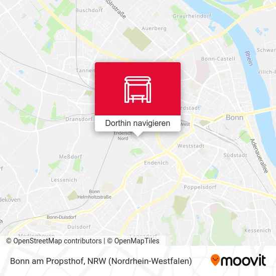 Bonn am Propsthof Karte