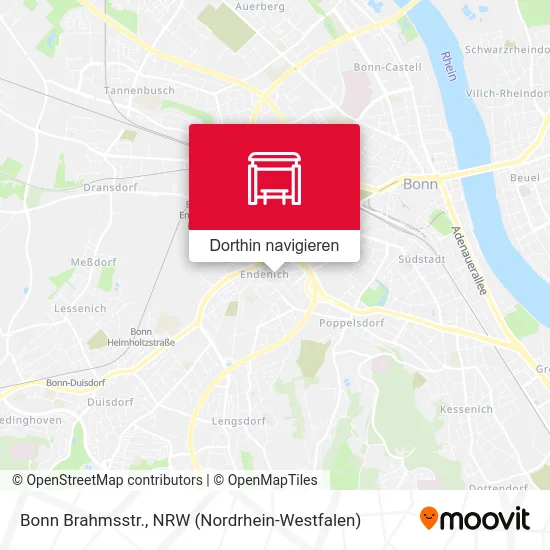 Bonn Brahmsstr. Karte