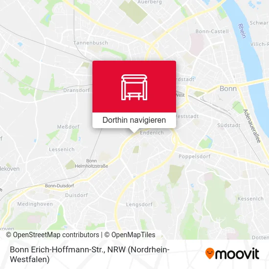 Bonn Erich-Hoffmann-Str. Karte