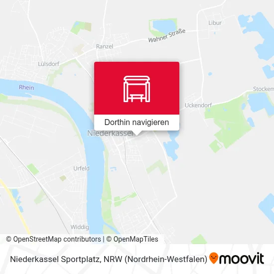Niederkassel Sportplatz Karte