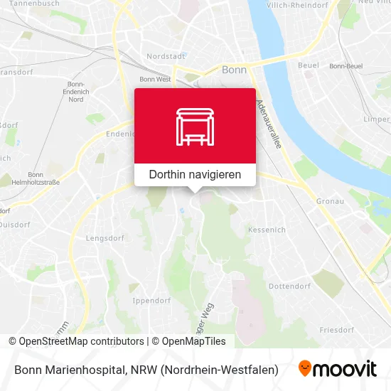 Bonn Marienhospital Karte