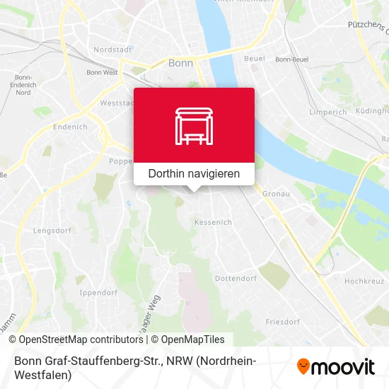 Bonn Graf-Stauffenberg-Str. Karte
