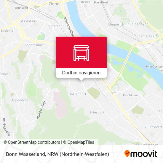 Bonn Wasserland Karte