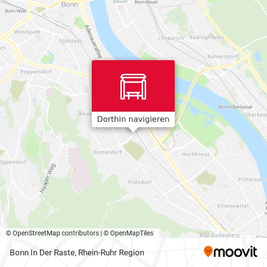 Bonn In Der Raste Karte