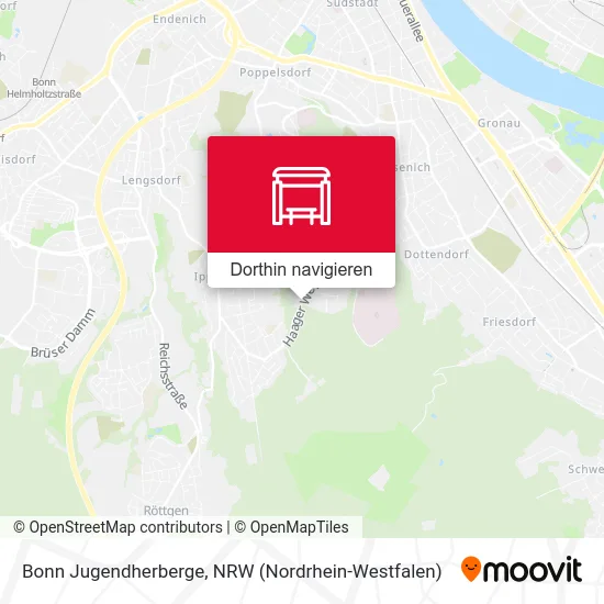 Bonn Jugendherberge Karte