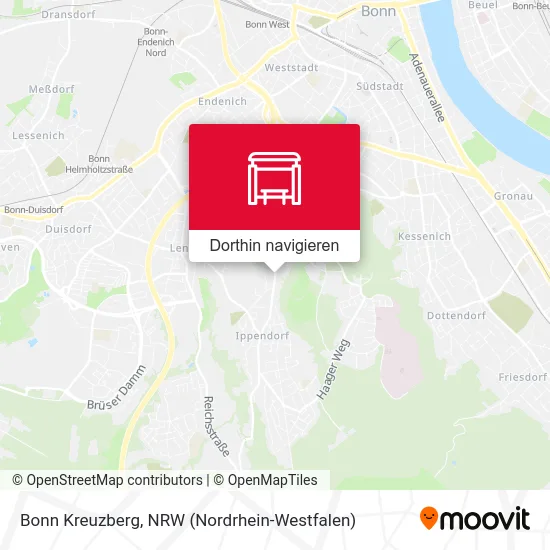 Bonn Kreuzberg Karte