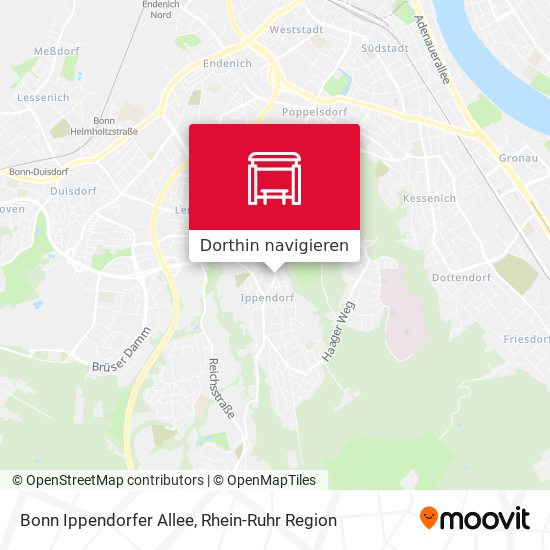 Bonn Ippendorfer Allee Karte
