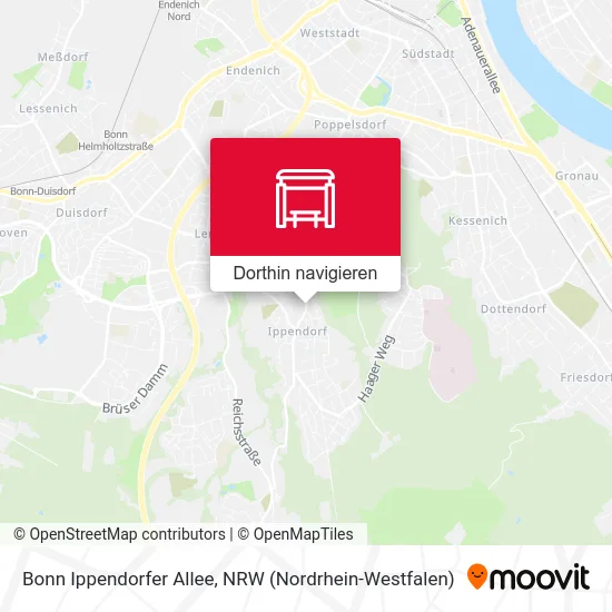 Bonn Ippendorfer Allee Karte