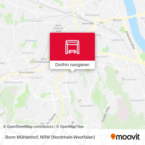 Bonn Mühlenhof Karte