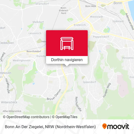 Bonn An Der Ziegelei Karte