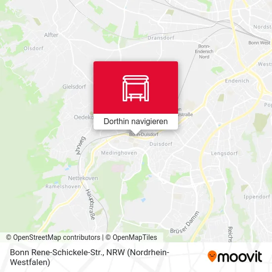 Bonn Rene-Schickele-Str. Karte