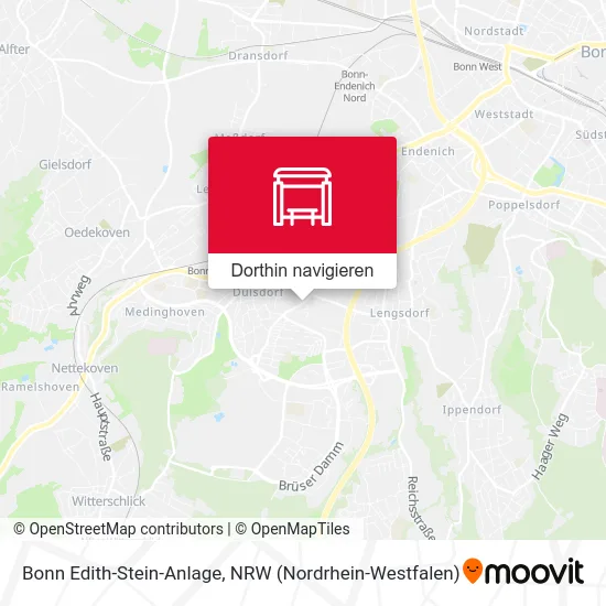 Bonn Edith-Stein-Anlage Karte