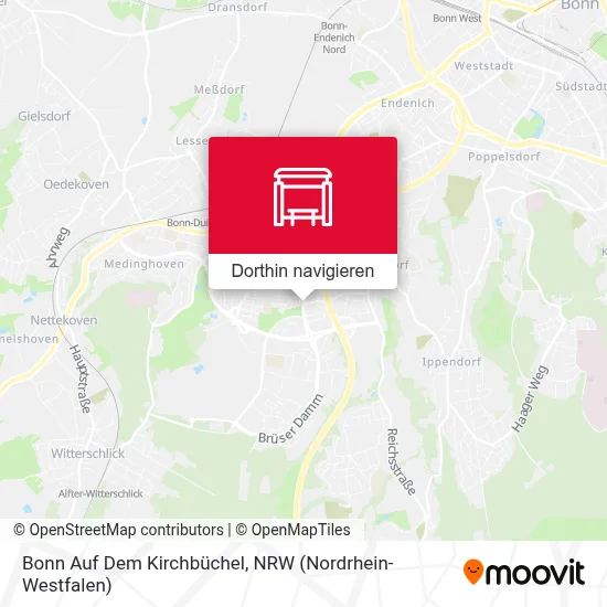 Bonn Auf Dem Kirchbüchel Karte
