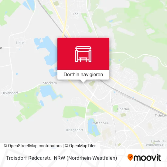 Troisdorf Redcarstr. Karte