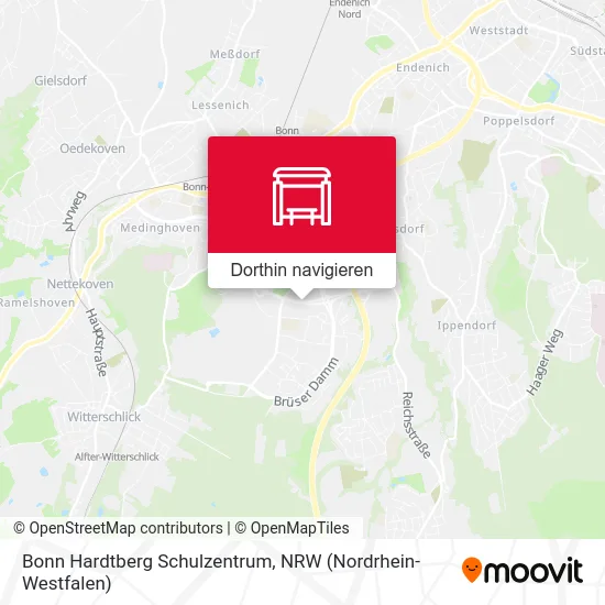 Bonn Hardtberg Schulzentrum Karte